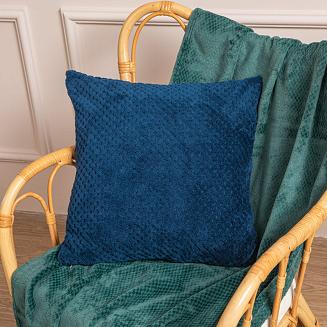 Koc narzuta z mikrofibry WILLY 200x220 butelkowa zieleń