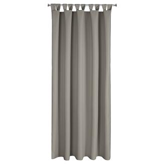 Zasłona gotowa na taśmie GARDEN2 155x220 Eurofirany srebrny