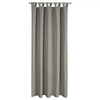 Zasłona gotowa na taśmie GARDEN2 155x220 Eurofirany srebrny