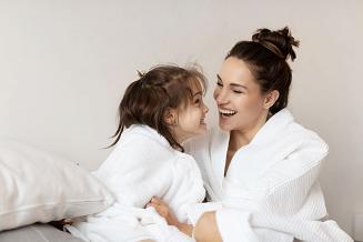 Szlafrok hotelowy gofrowany Eurofirany biały