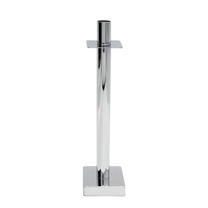 Świecznik dekoracyjny LORI 8x31 Eurofirany srebrny minimalistyczny design