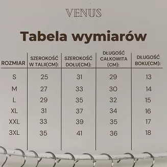 Figi damskie modelujące z koronką Venus Eldar białe
