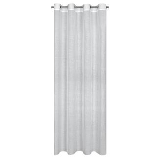 Zasłona gotowa na przelotkach CINDY 140x250 Eurofirany biały