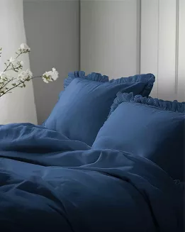 Pościel Bawełna Denim Pure /160/ Z Falbaną
