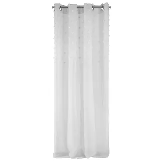Zasłona gotowa na przelotkach STELLA 140x250 Design91 szary