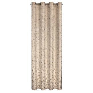 Zasłona gotowa na przelotkach CARMELA 140x250 Eurofirany beżowy