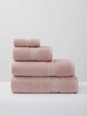 Ręcznik bawełniany Leo 30x30 pudrowy