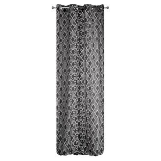 Zasłona gotowa na przelotkach IDA 140x250 Design91 stalowy