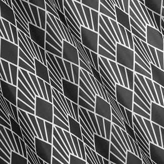 Zasłona gotowa na przelotkach IDA 140x250 Design91 stalowy