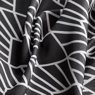 Zasłona gotowa na przelotkach IDA 140x250 Design91 stalowy