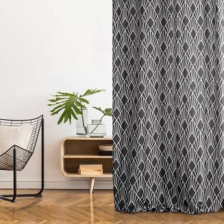 Zasłona gotowa na przelotkach IDA 140x250 Design91 stalowy