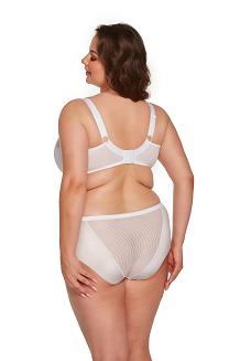 Biustonosz Semi-Soft Sonia 1058 MAXI półusztywniany biały