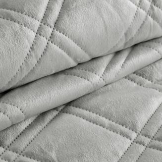 Narzuta dekoracyjna LUIZ 170x210 srebrny