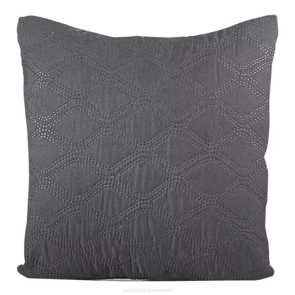 Poszewka dekoracyjna VIKI 40x40 Design91 stalowy/popielaty