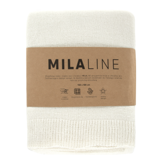 Koc narzuta EMI 150x180 Eurofirany kremowy