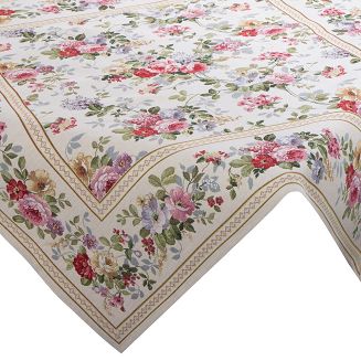 Obrus dekoracyjny 100x100 Eurofirany naturalny