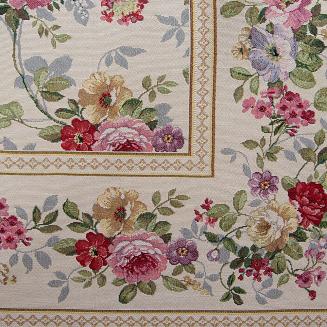 Obrus dekoracyjny 100x100 Eurofirany naturalny