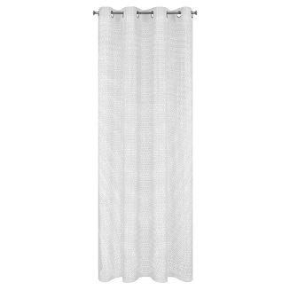 Zasłona gotowa na przelotkach LARA 140x250 Eurofirany biały