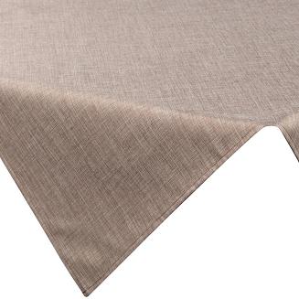 Obrus dekoracyjny O 85x85 Eurofirany jasnobeżowy