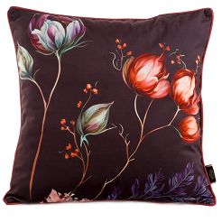 Poszewka dekoracyjna VELVET 45x45 Eurofirany bordowy