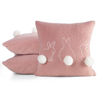 Poszewka dekoracyjna WIOSNA 45x45 Eurofirany pudrowy