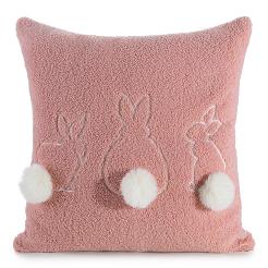 Poszewka dekoracyjna WIOSNA 45x45 Eurofirany pudrowy