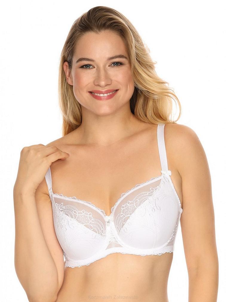 Biustonosz GAIA Semi-Soft Adrianna 933 półusztywniany biały