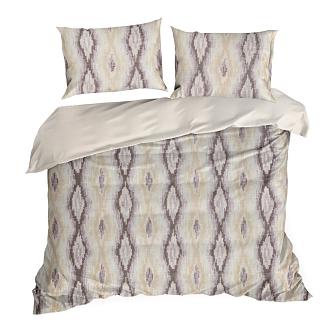 Pościel satynowa NIKA 160x200 Eurofirany beżowy