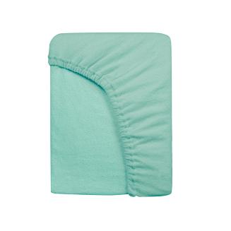 Prześcieradło frotte z gumką 220x200 Darymex jasno turkusowe