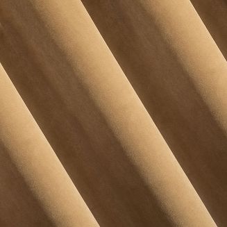 Zasłona gotowa na taśmie KRISTI 140x270 Eurofirany miodowy