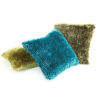 Poszewka dekoracyjna SHAGGY 40x40 Eurofirany rudy