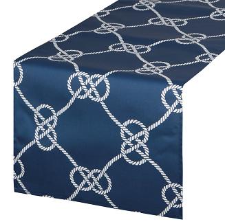 Obrus dekoracyjny GARDEN 40x140 Eurofirany granatowy