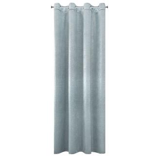 Zasłona gotowa na przelotkach MABEL 140x250 Eurofirany niebieski