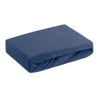 Prześcieradło FROT 180x200 Design91 granatowy