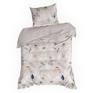 Pościel satynowa PREMIUM33 160x200 Eurofirany jasnoróżowy