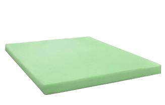 Prześcieradło jersey z gumką 160x200 seledynowy na białym tle