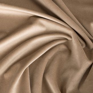 Zasłona gotowa na przelotkach DARLA 140x250 Eurofirany ciemnobeżowy