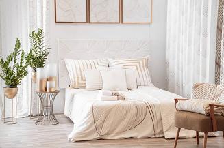 Koc narzuta BLANCA1 150x200 Eurofirany biały