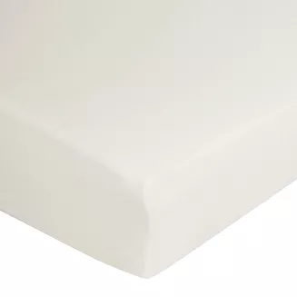 Prześcieradło jersey z gumką  180x200 Design91 kremowy