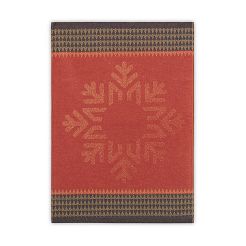 Ścierka kuchenna świąteczna ZWOLTEX Snow Flake czerwona brązowa