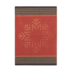 Ścierka kuchenna świąteczna ZWOLTEX Snow Flake czerwona brązowa