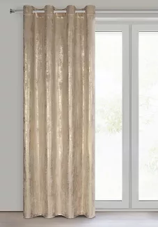 Zasłona gotowa na przelotkach RENIA 140x250 Eurofirany beżowy