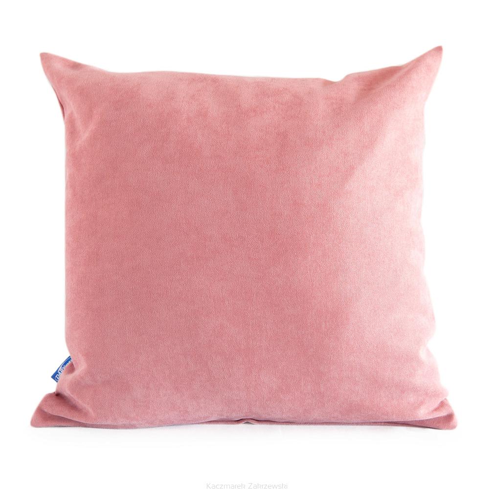 Poszewka dekoracyjna VELURI 40x40 Darymex różowa