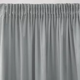 Zasłona gotowa na taśmie ZAS 140x270 Pierre Cardin Eurofirany szary