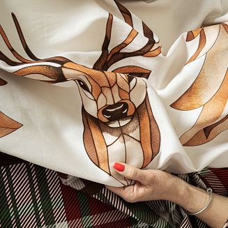 MERRY Komplet pościeli z bawełny satynowej 220x200cm 100109/SAT/000/220200/1