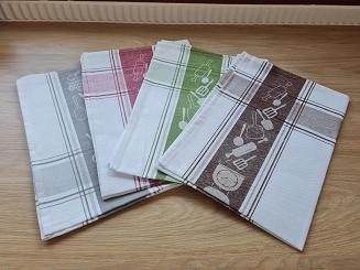 Ścierka kuchenna 50x70 przybory kuchenne zielona