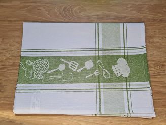 Ścierka kuchenna 50x70 przybory kuchenne zielona