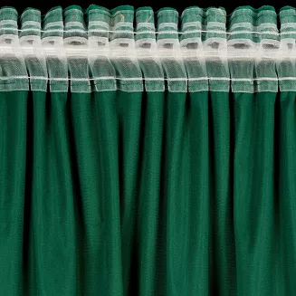 Zasłona gotowa na taśmie RAJA 140x270 Eurofirany ciemnozielony