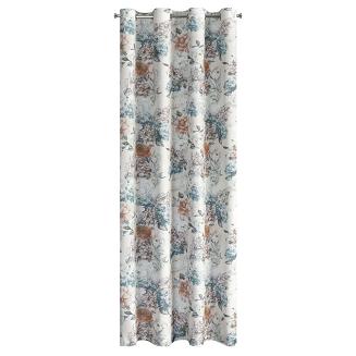 Zasłona gotowa na przelotkach ANETT 145x250 Eurofirany kremowy