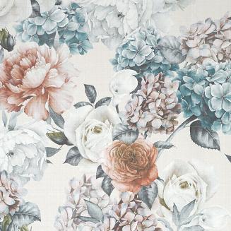 Zasłona gotowa na przelotkach ANETT 145x250 Eurofirany kremowy